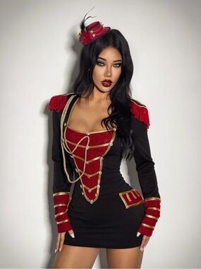 ICON Autumn Women's Halloween Cosplay Nutcracker Soldier Goth Going Out